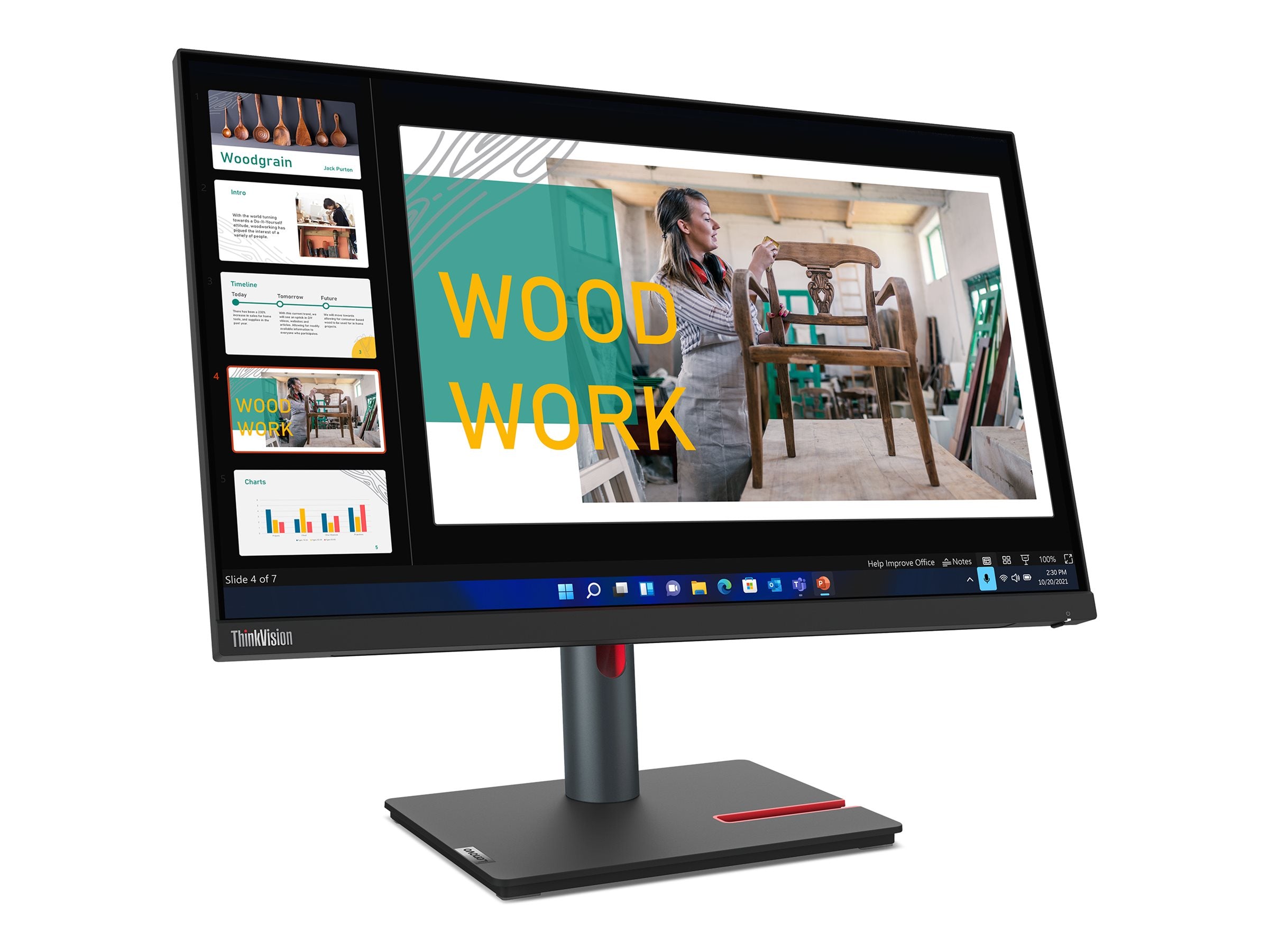 LENOVO ThinkVision P24q-30 Monitor Verpackung