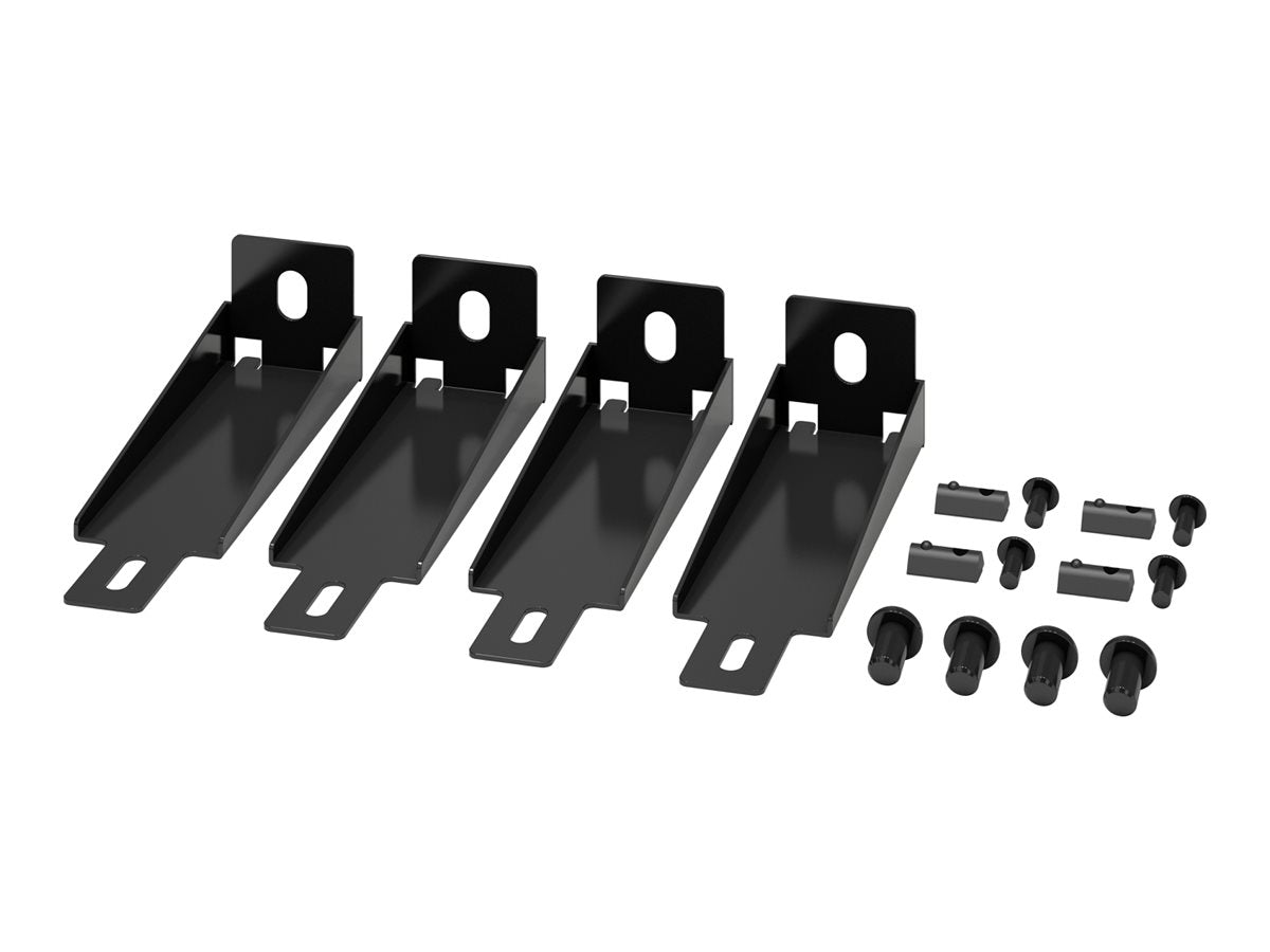 APC Cabinet Install Bracket x4 Black - Vorderansicht