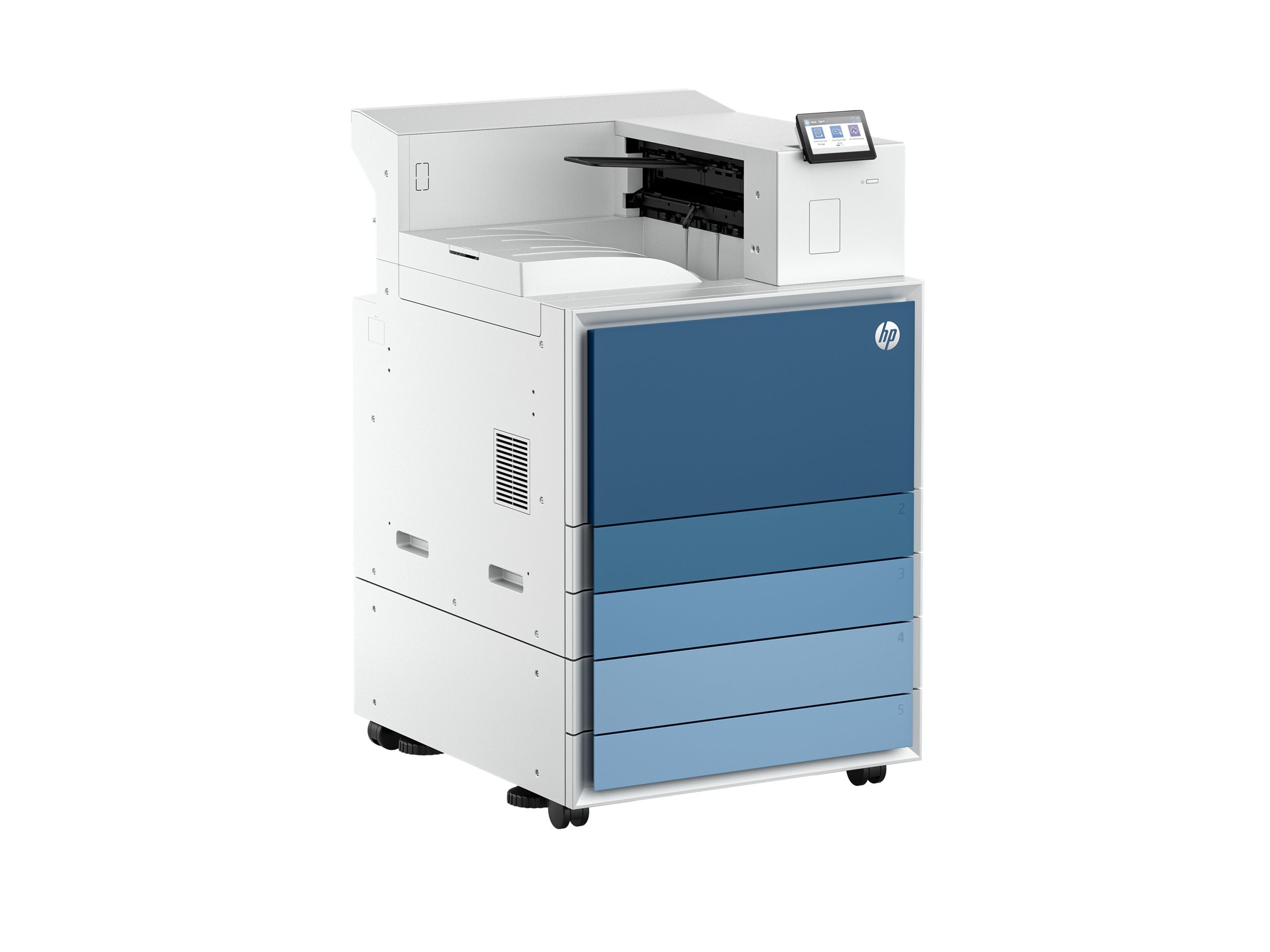 HP LaserJet Enterprise 8501x Printer Seitenansicht