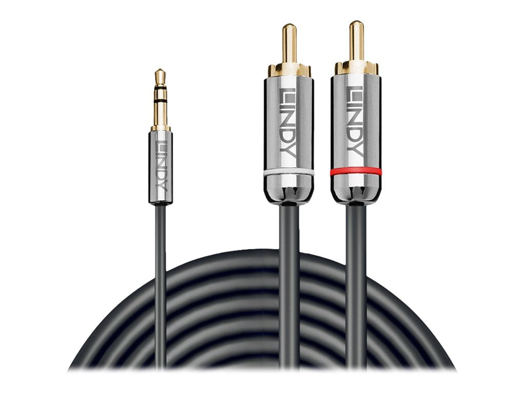 LINDY 3m Phono Audiokabel Cromo Line - Verpackung