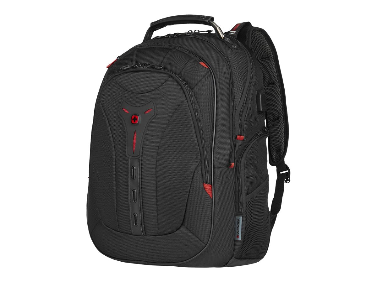 WENGER Pegasus Deluxe Ballistic Deluxe 40,64cm 16Zoll Laptop Backpack Black - Innenansicht