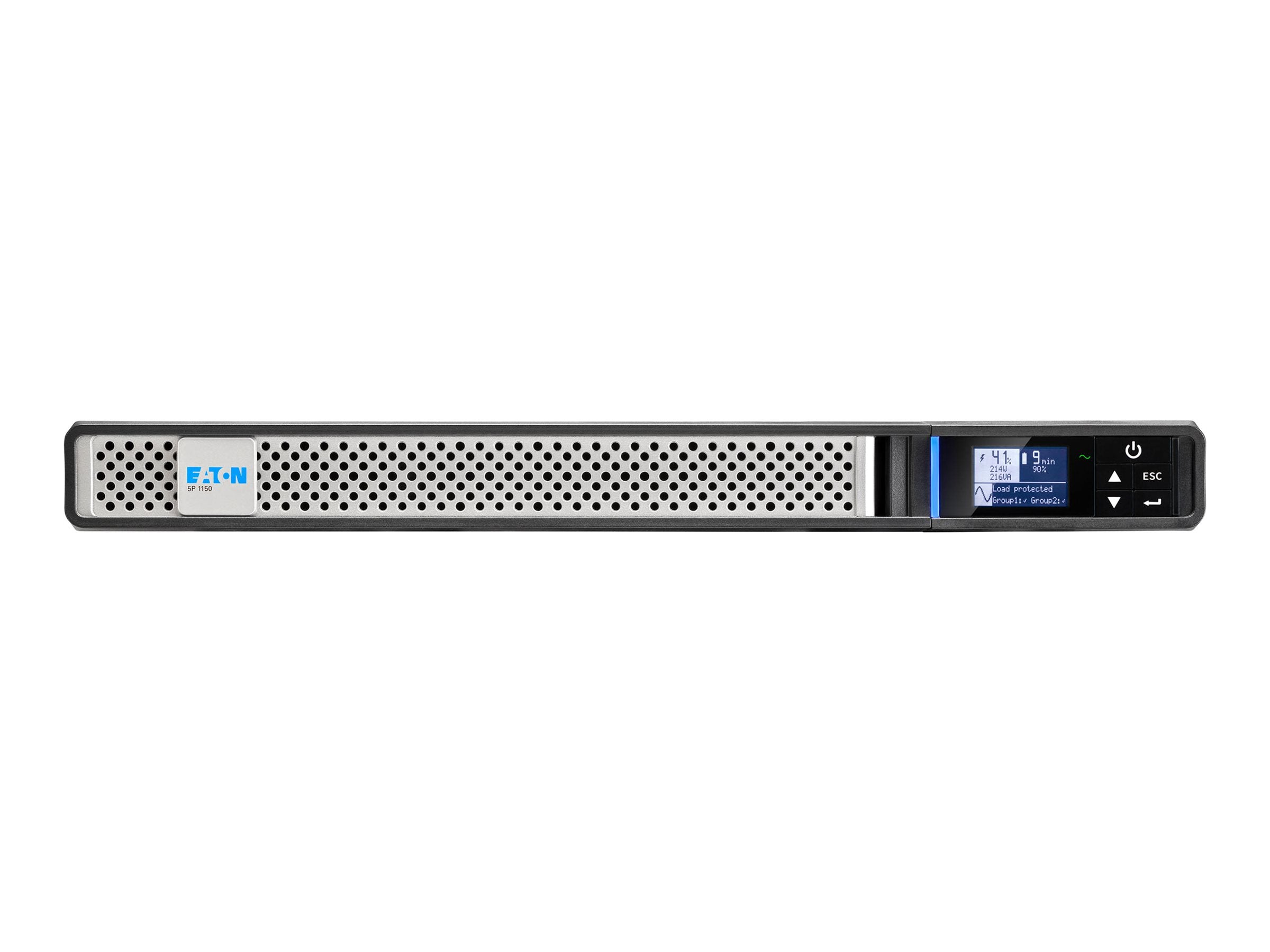EATON UPS 5P 1150VA Gen2 Rack 1U 1phase Vorderansicht