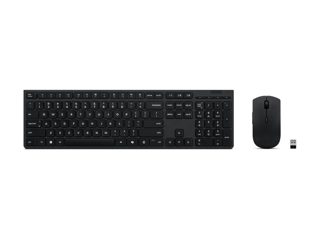 LENOVO Professional Wireless Rechargeable Combo Keyboard und Mouse - Verpackung