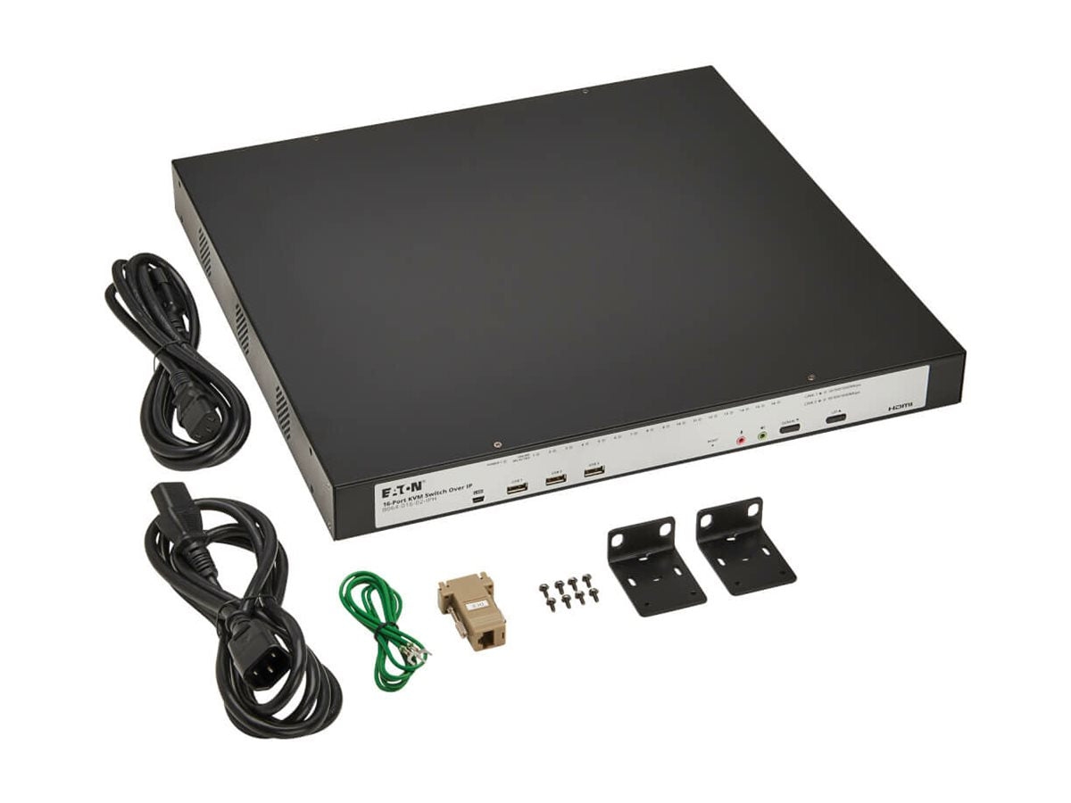 EATON Tripplite 32-Port Cat5e KVM over IP Switch - Vorderansicht