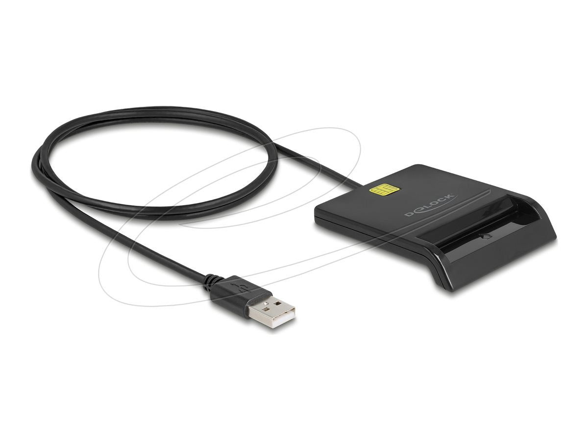 DELOCK USB 2.0 Smartcard Kartenleser Vorderansicht