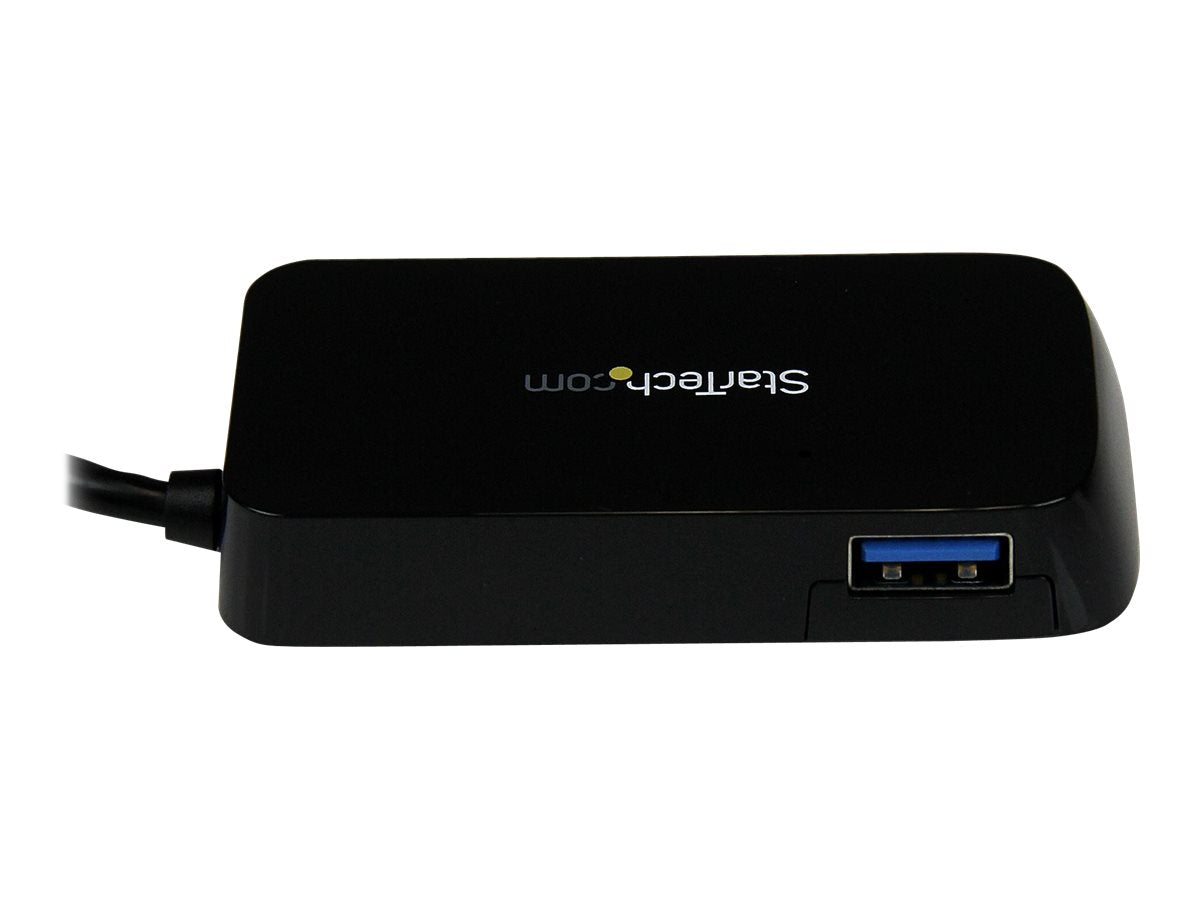 STARTECH.COM ST4300MINU3B 4 Port SuperSpeed Mini USB 3.0 Hub Seitenansicht