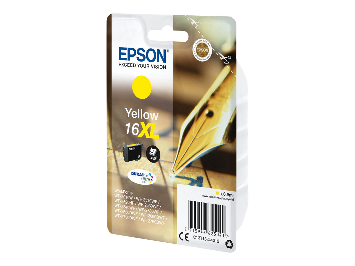 EPSON 1LB 16XL Tintenpatrone Gelb im Einsatz