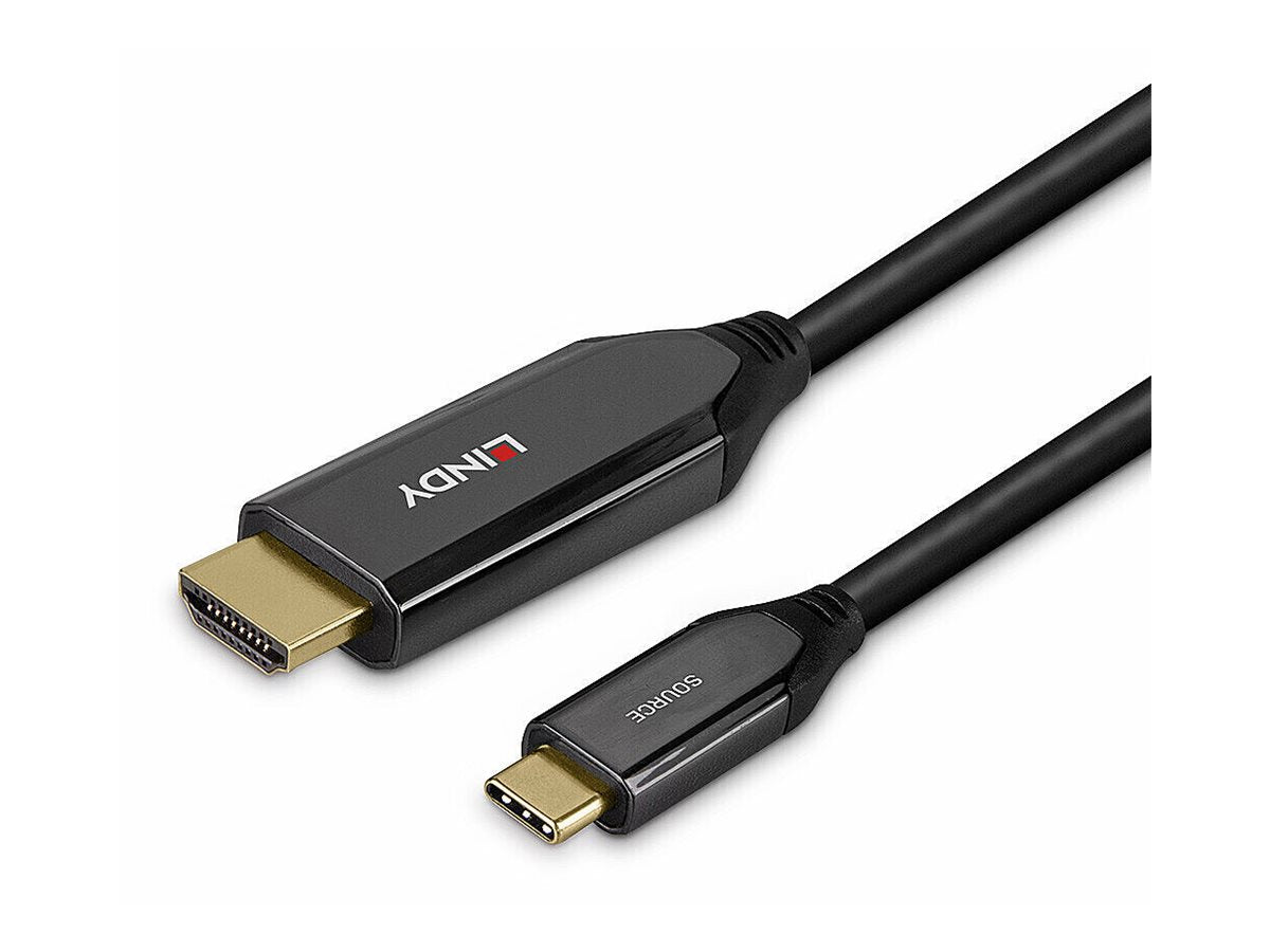 LINDY 3m USB Type C to HDMI 8K60 Adapter Cable - Vorderansicht