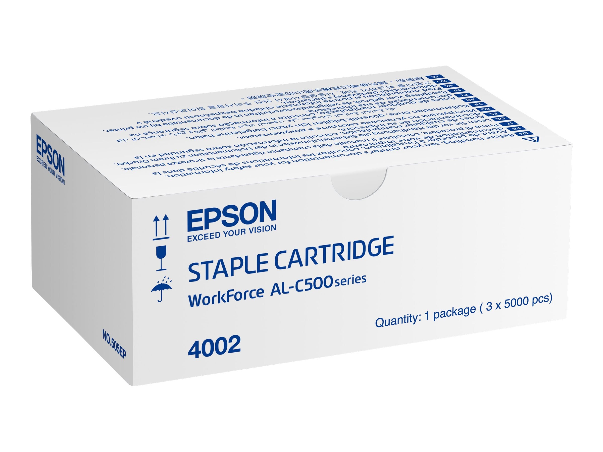 EPSON AL-C500DN Heftklammer Vorderansicht