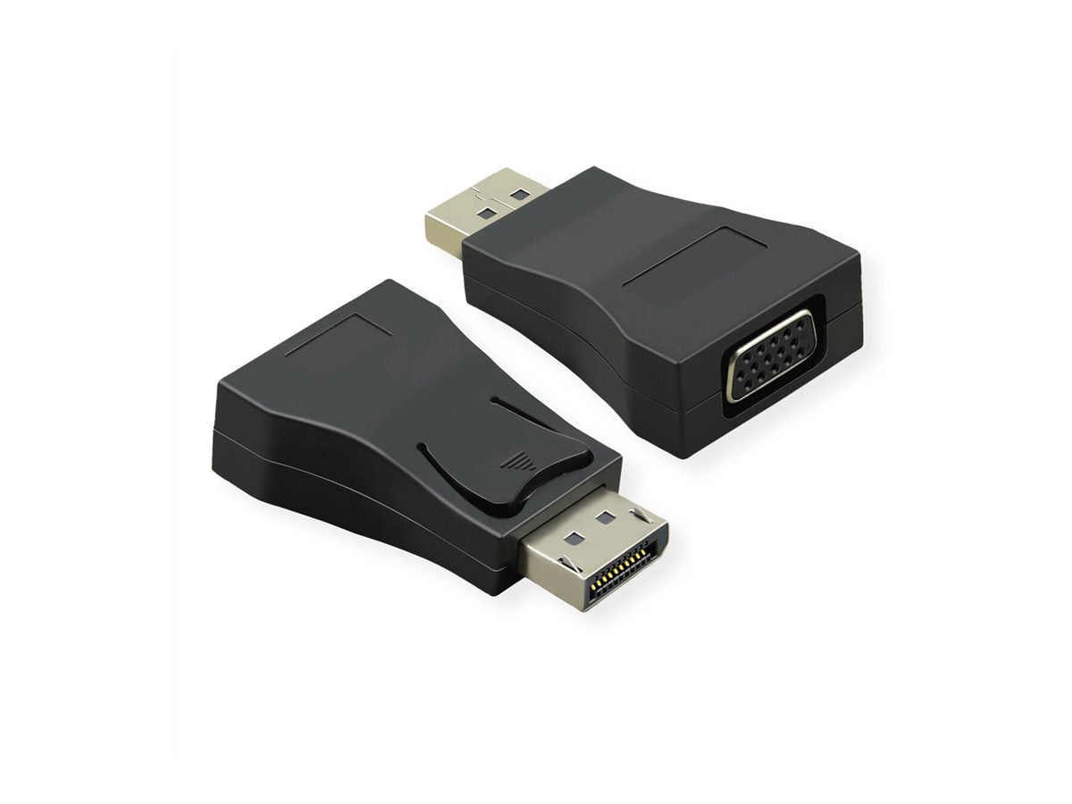 VALUE DisplayPort-VGA Adapter DP ST - VGA BU Aktiv