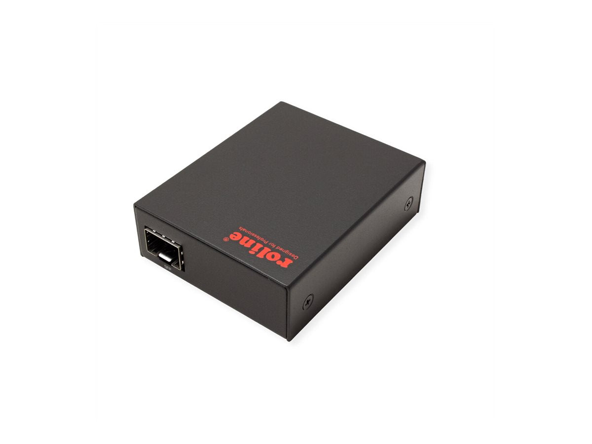 ROLINE 10/100/1000Base-T to Dual-speed Fiber Media Converter Detailansicht