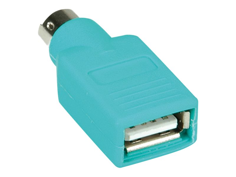 VALUE PS/2 - USB Maus-Adapter grün Verpackung