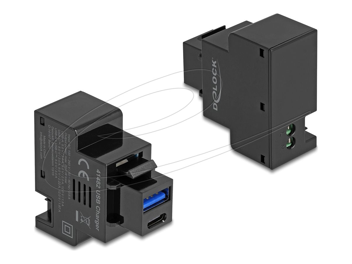 DELOCK Keystone Modul Vorderansicht