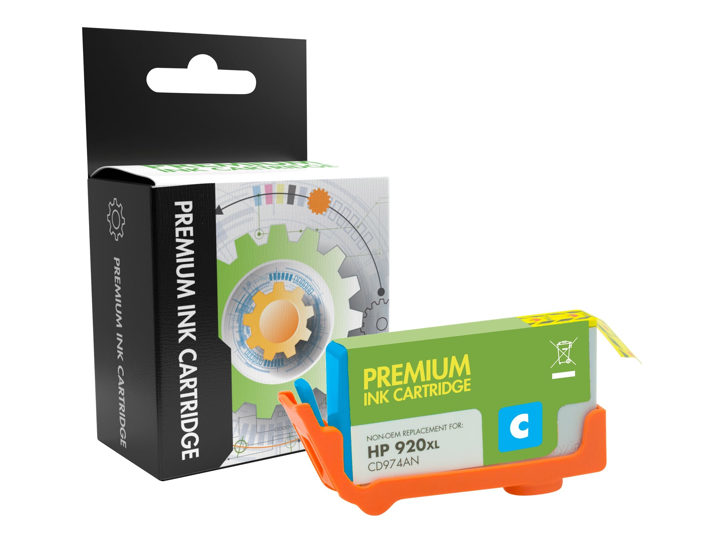 STATIC Ink cartridge HP CD972AE 920XL Tintenpatrone Vorderansicht