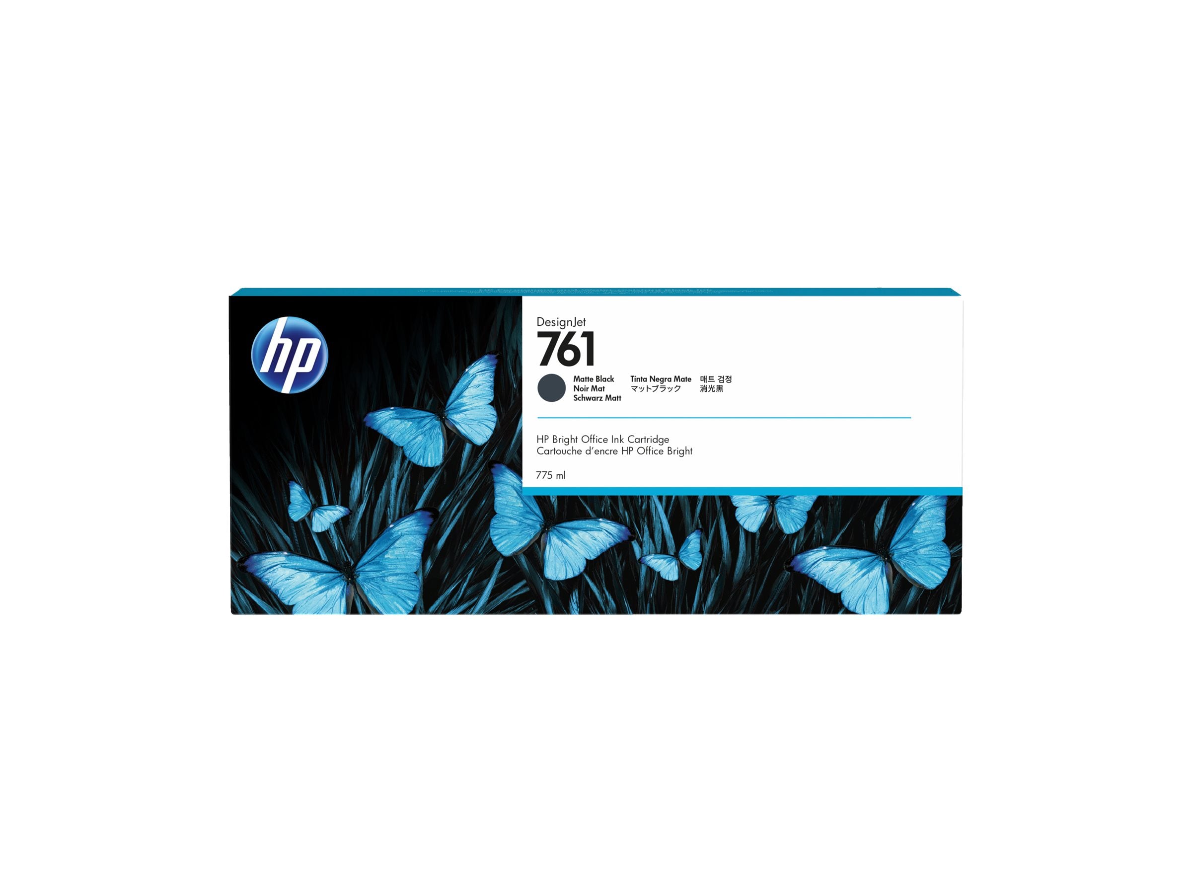 HP 761 Original Tinte matt schwarz Verpackung