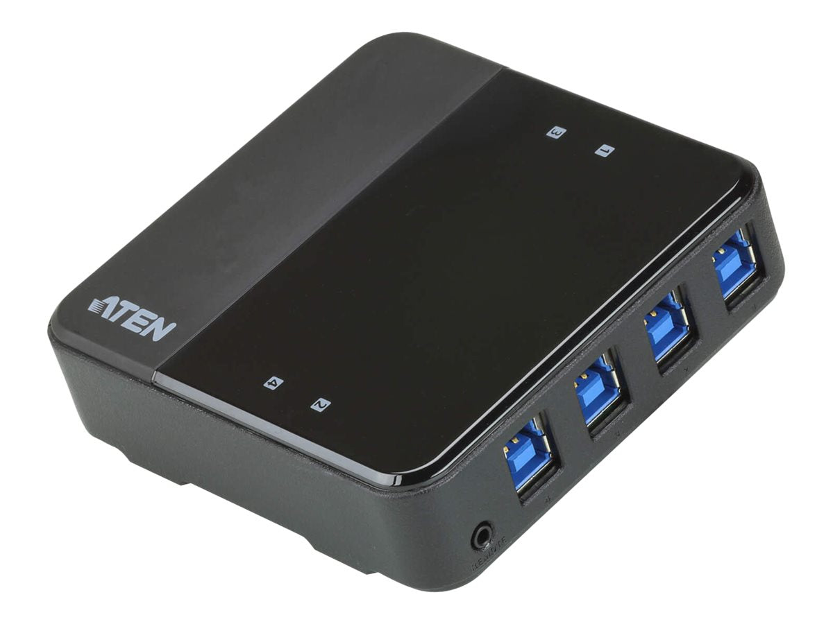 ATEN US3344 4-Port USB zu USB-C Sharing Vorderansicht