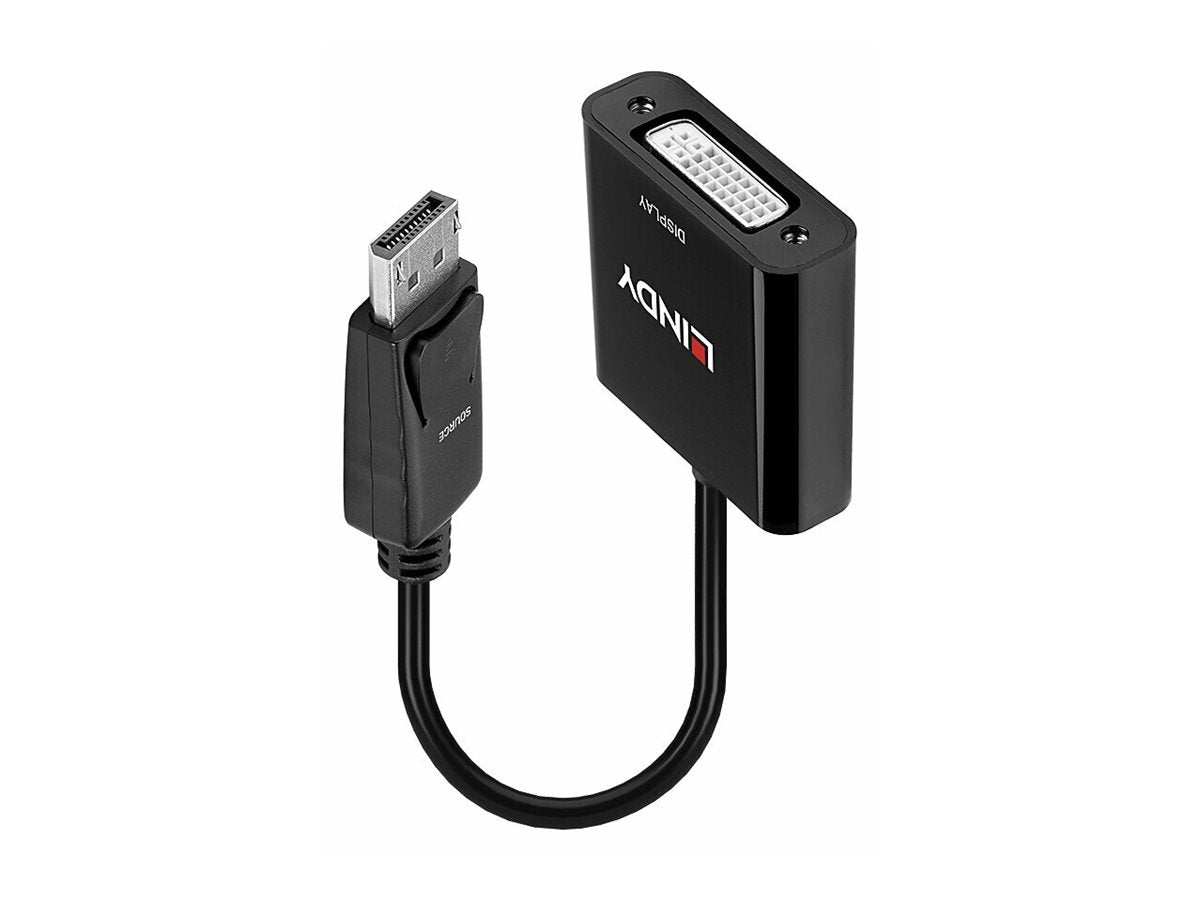 LINDY DisplayPort an DVI-D Adapter aktiv Eyefinity Surround Collage kompatibel - Verpackung
