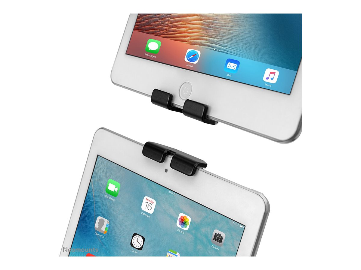 NEOMOUNTS FL15-625BL1 Lockable Universal Tablet Floor Stand Vorderansicht