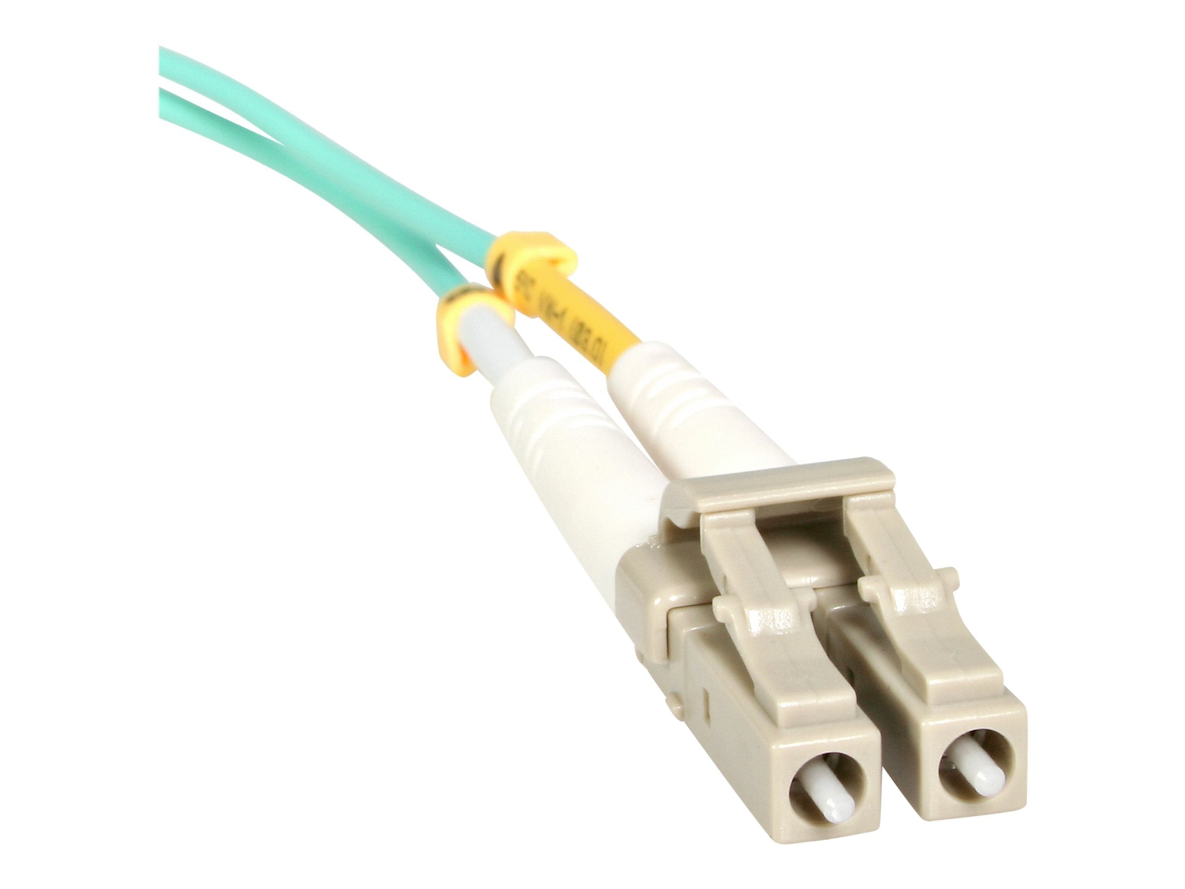 STARTECH.COM 10m 10Gb Aqua LC/LC Duplex Fiber Cable Vorderansicht