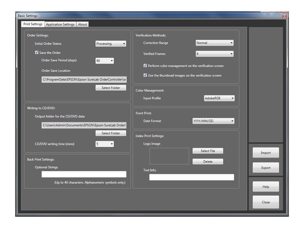 EPSON Order Controller SL-D1000 Detailansicht 1