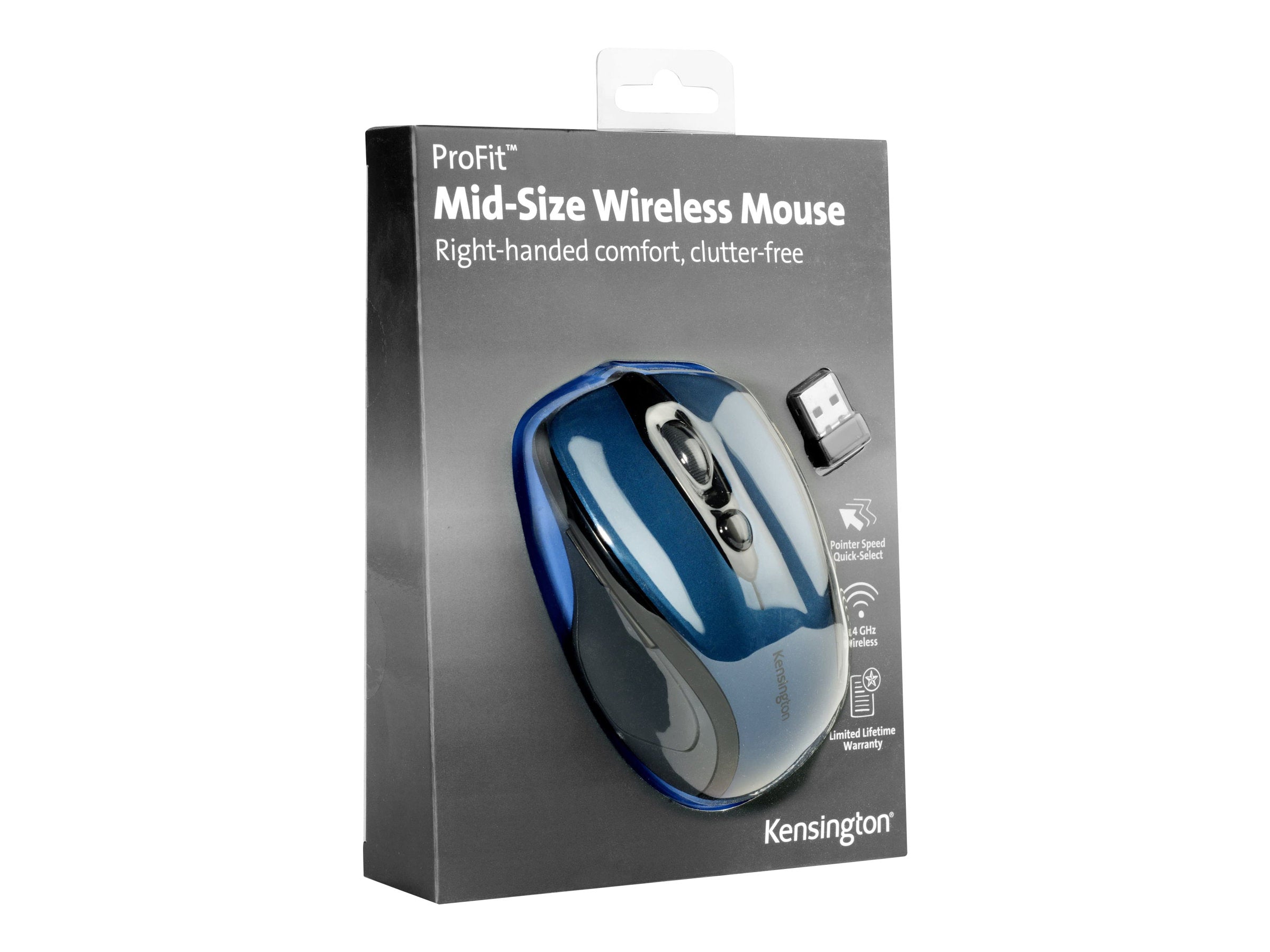 KENSINGTON ProFit MidSize Wireless Maus Vorderansicht