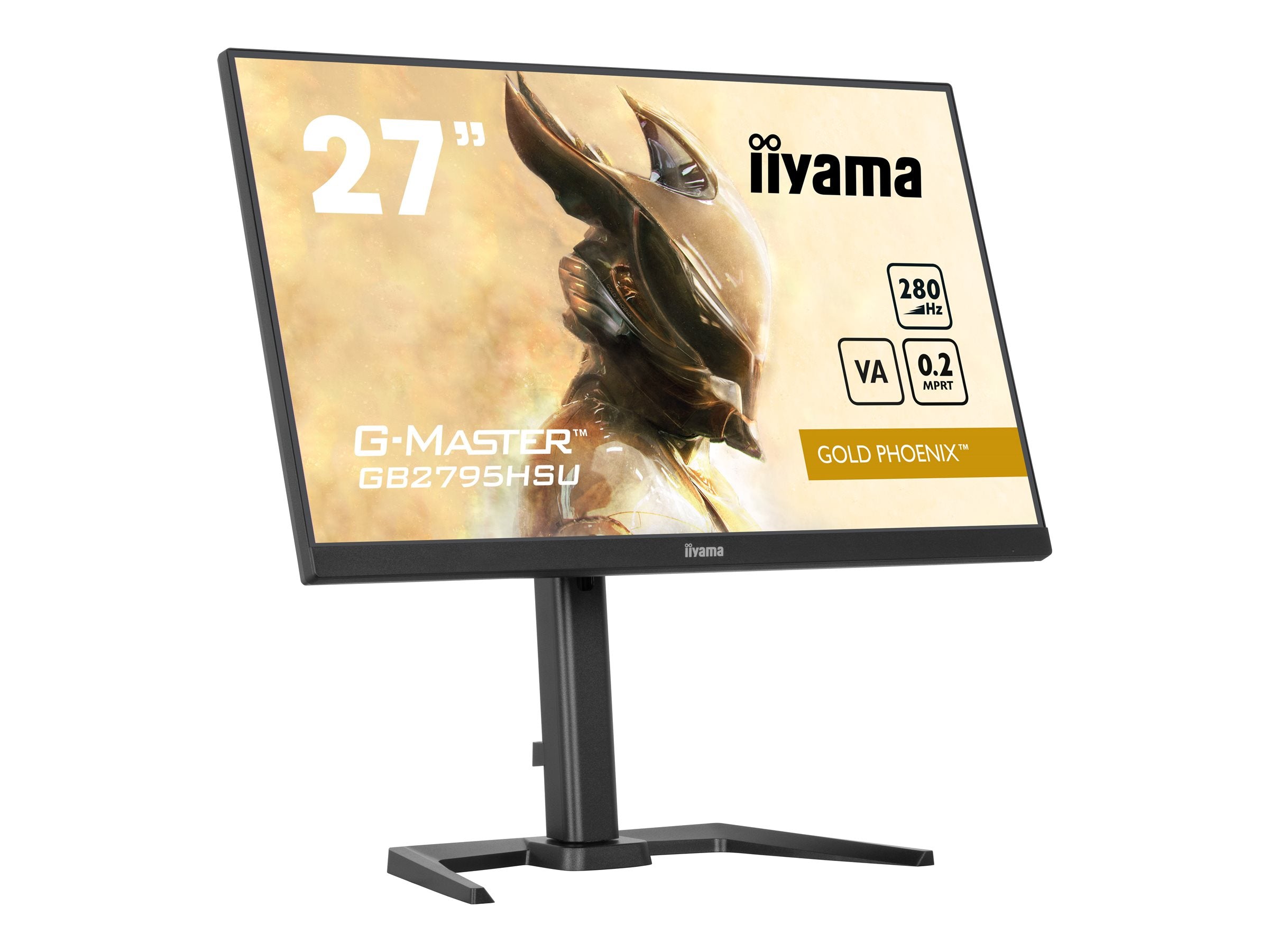 IIYAMA GB2795HSU-B1 G-Master Gold Phoenix Monitor Vorderansicht