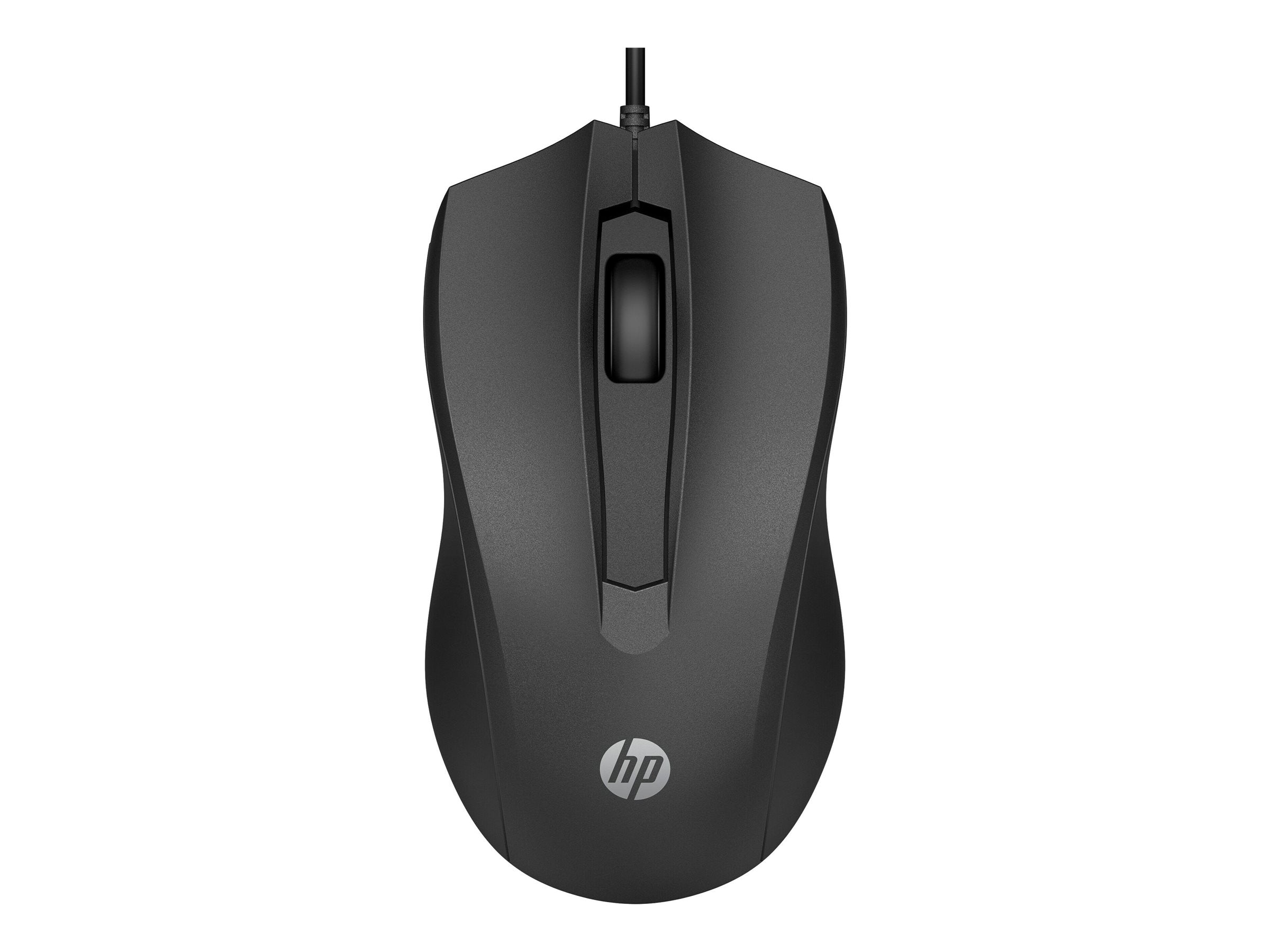 HP 100 BLK WRD Maus (P) seitliche Ansicht
