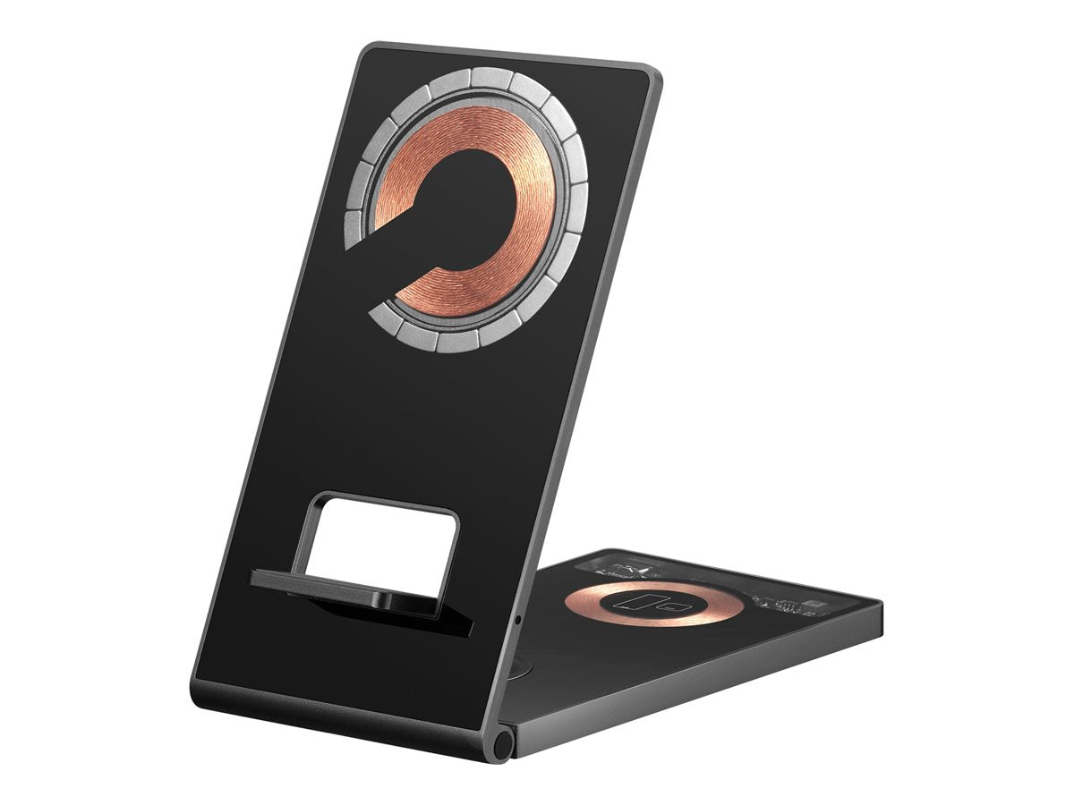 SANDBERG 3in1 Wireless Charger Stand - Vorderansicht