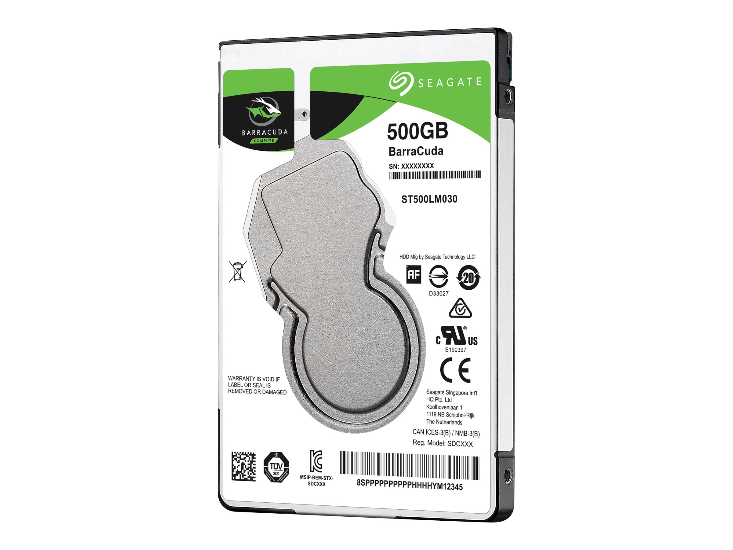 SEAGATE Barracuda 500GB HDD Verpackung