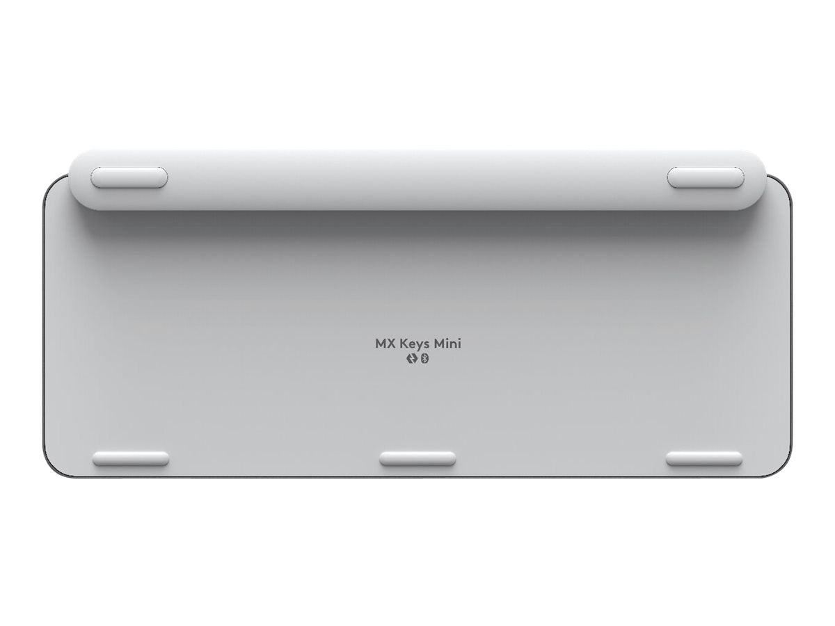LOGITECH MX Keys Mini Tastatur Pale Grey - Seitenansicht