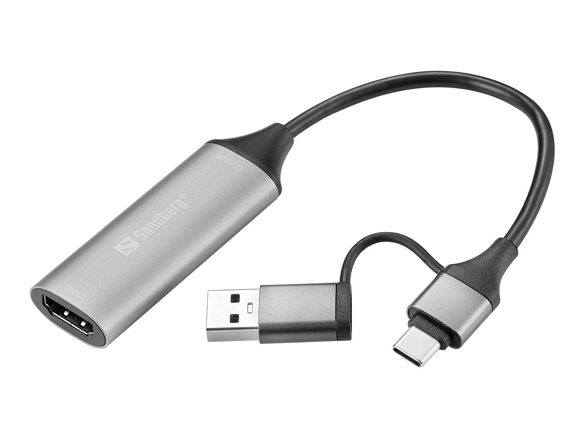 SANDBERG HDMI Capture Link to USB-C/A Verpackung