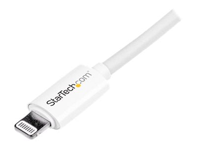 STARTECH.COM 3m 10ft Long White Apple 8-pin Lightning Connector to USB Cable for iPhone / iPod / iPad