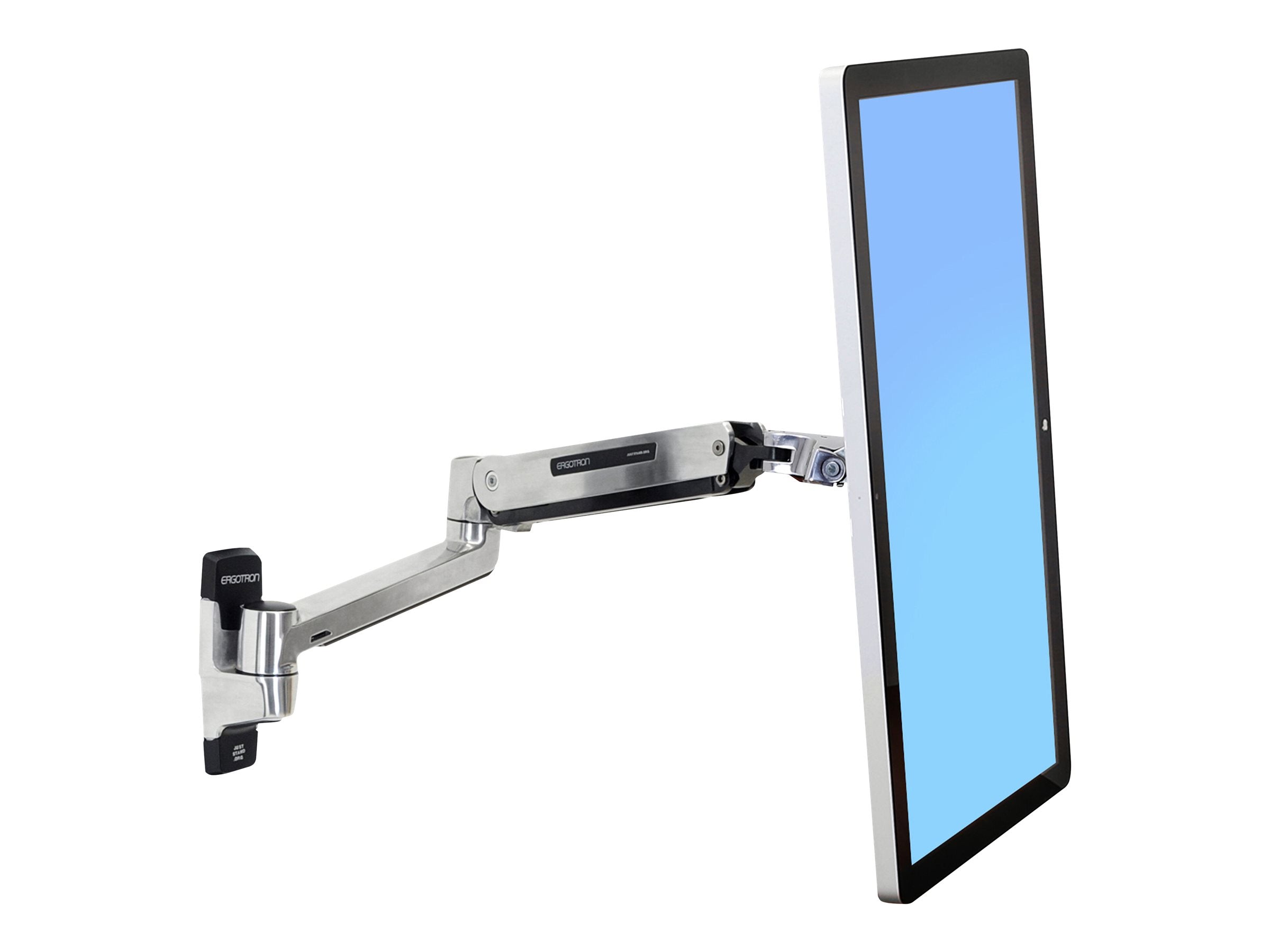Seitenansicht des ERGOTRON LX HD Sit-Stand Wall Mount LCD Arms