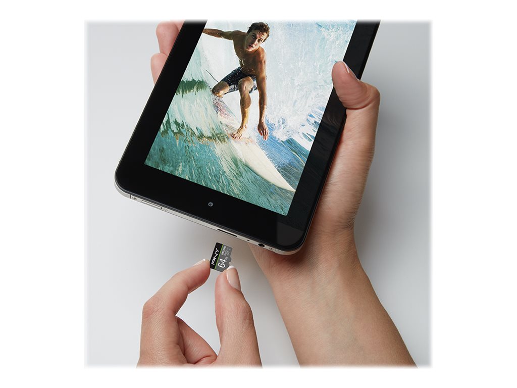 PNY MICRO-SD Card PRO ELITE 64GB Verpackung
