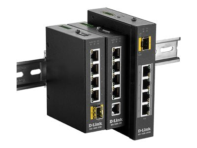 D-LINK DIS-100G-5PSW Industrie Gigabit unmanaged PoE Switch Verpackung
