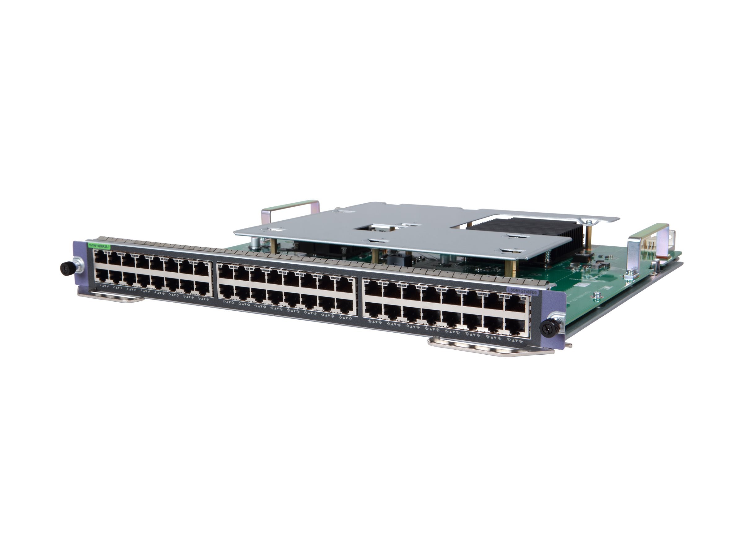 ARUBA HPE FlexNetwork 7500X FD Module 48x1000BASE-T RJ-45 Vorderansicht