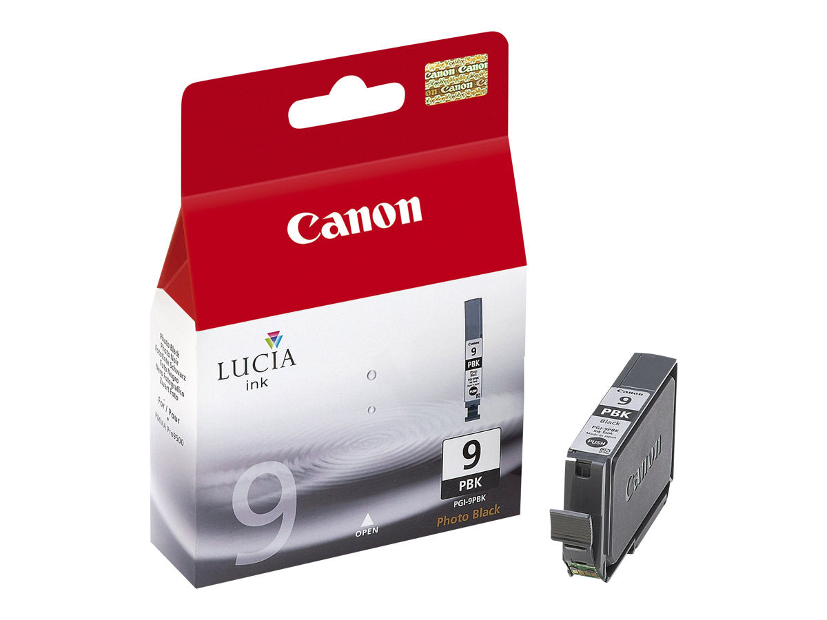 CANON PGI-9PB Tinte foto schwarz Standardkapazität Vorderansicht