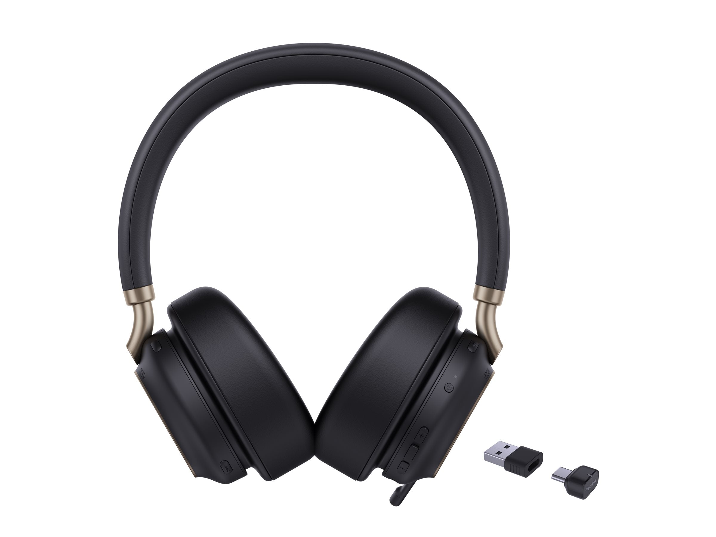 YEALINK BH76 Plus UC schwarz USB-C-A Detailansicht