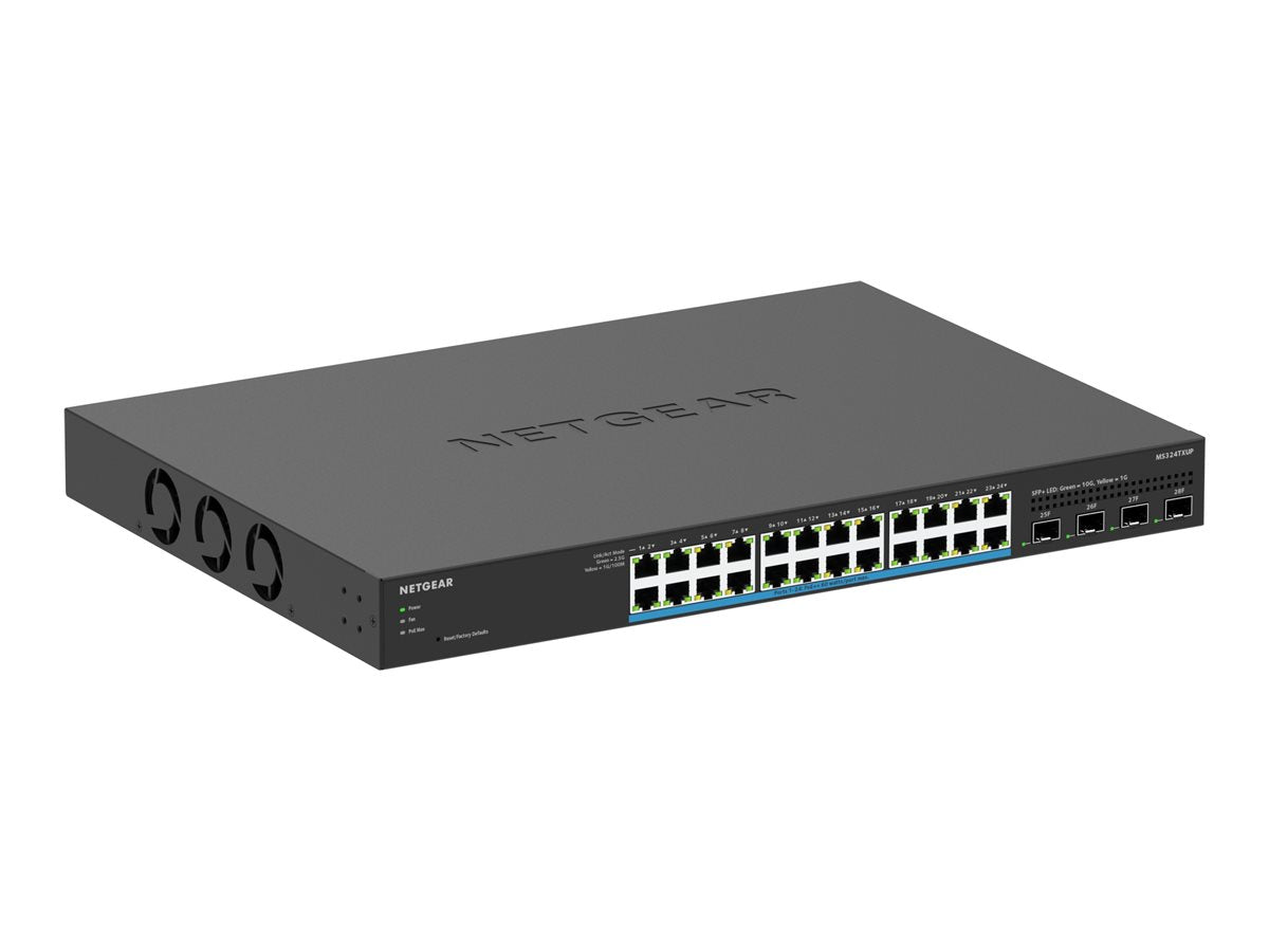 NETGEAR MS324TXUP Smart Switch Vorderansicht