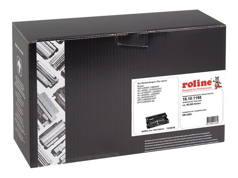 ROLINE Trommel DR-3400 Vorderansicht