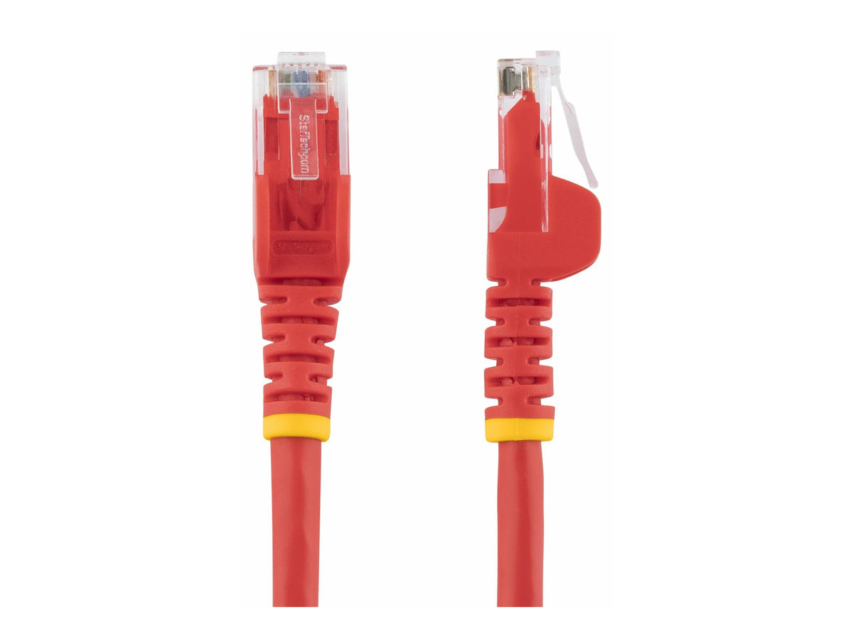 STARTECH.COM N6PATC3MRD 3m Red Gigabit Snagless RJ45 UTP Cat6 Patch Cable - Vorderansicht