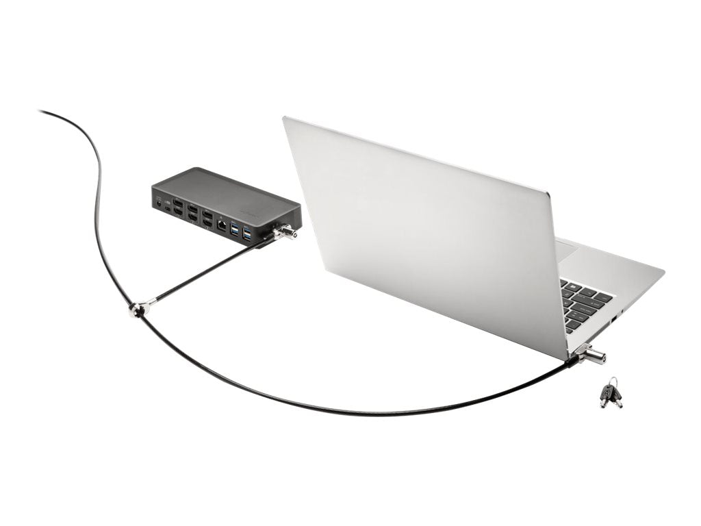 KENSINGTON Universelles 3-in-1 Twin Head Laptopschloss Detailansicht