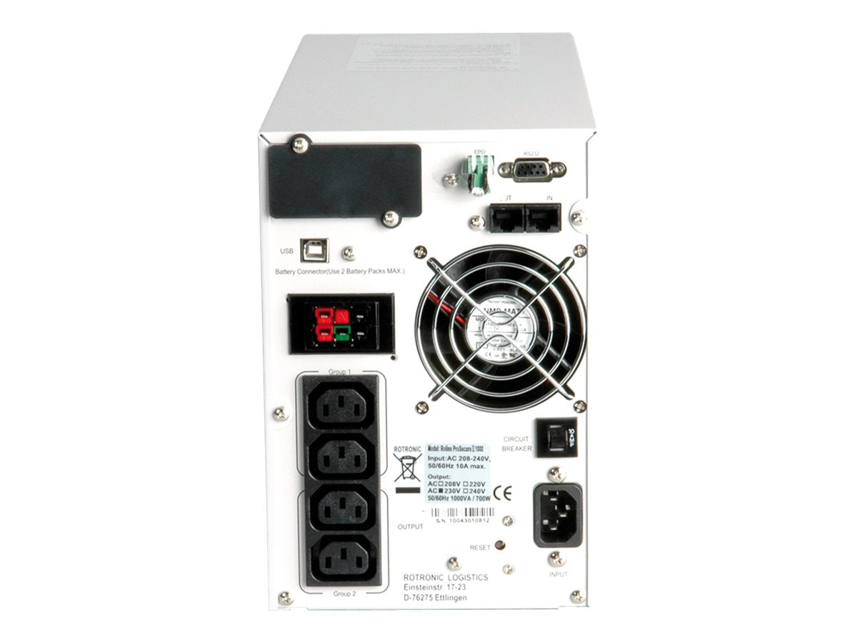 ROLINE ProSecure II 1000 - Vorderansicht