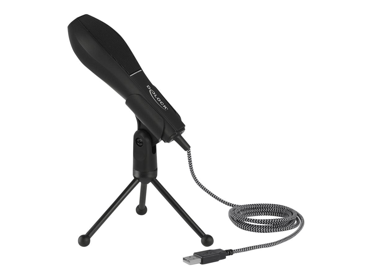 DELOCK USB Kondensator Mikrofon Vorderansicht