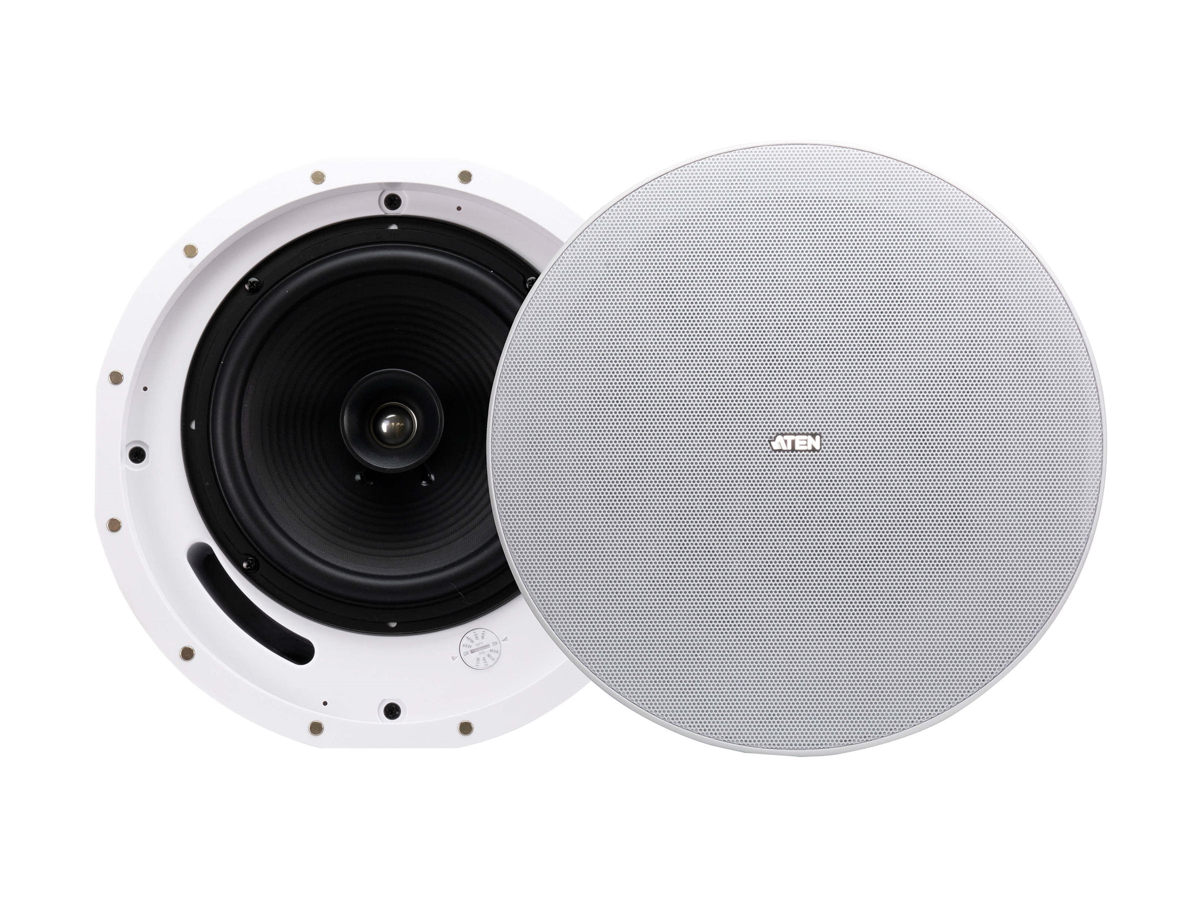 ATEN AS108 8 Zoll Coax Deckenlautsprecher Vorderansicht