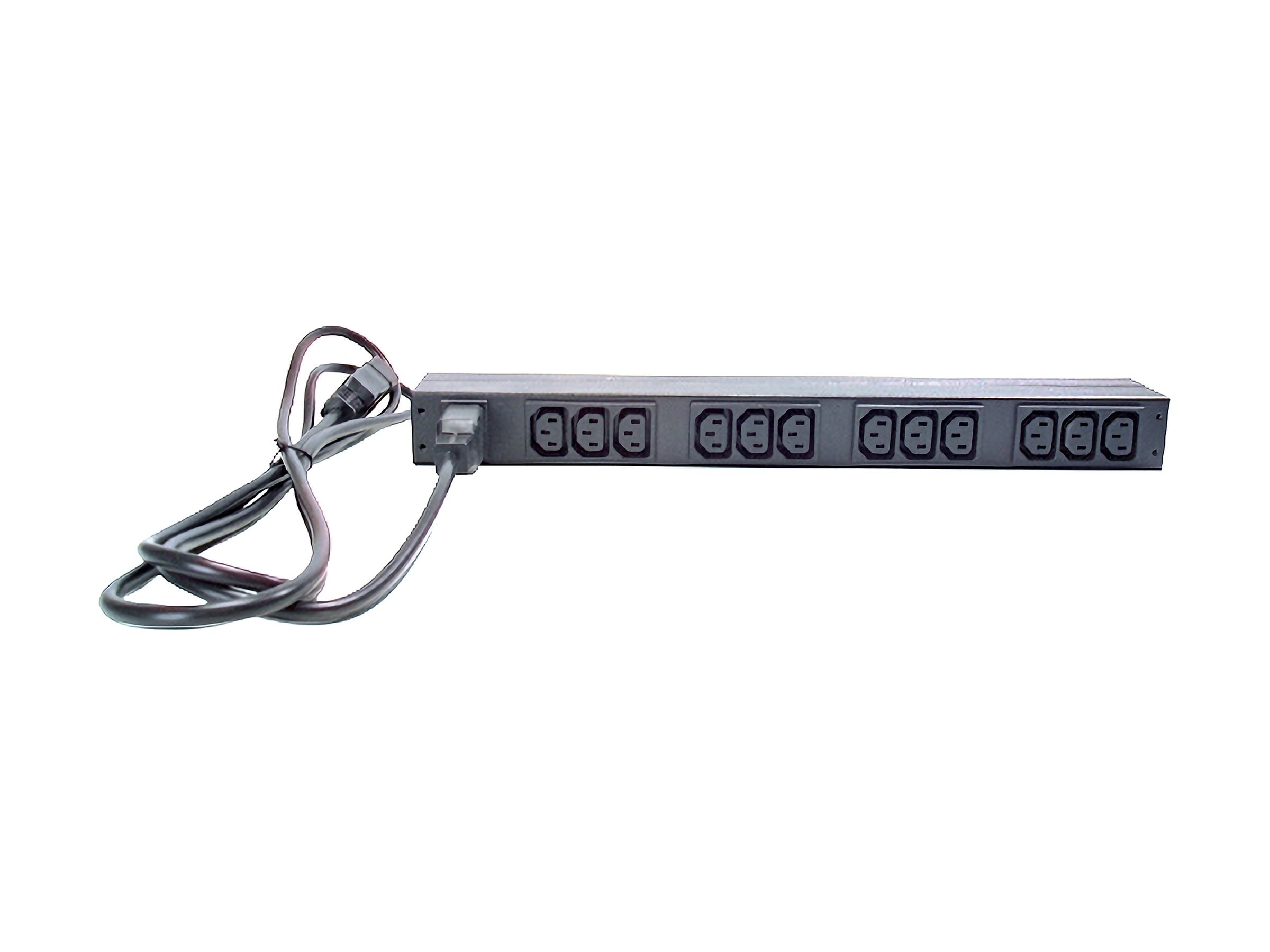 APC Basic Rack-Mount PDU Detailansicht der Anschlüsse