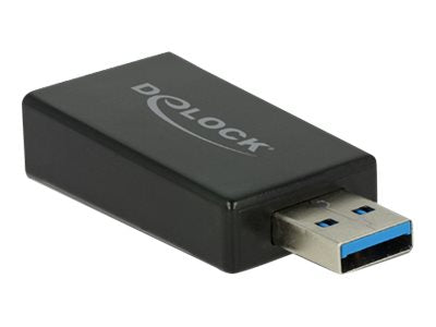 DELOCK Adapter USB 3.0 A Stecker > USB Type-C Buchse schwarz - Verpackung