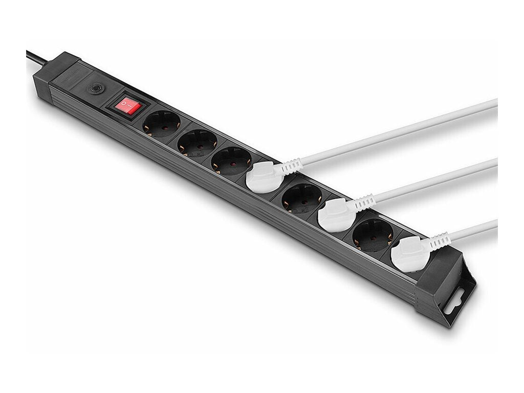 LINDY 8-fach Schuko Steckdosenleiste mit Schalter 3500W - Verpackung