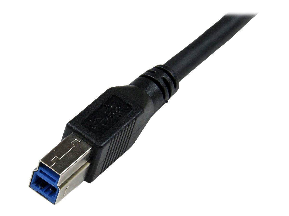 STARTECH.COM 1m Black SuperSpeed USB 3.0 Cable - Detailansicht