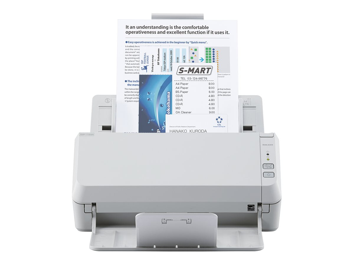 RICOH SP-1125N Dokumentenscanner Seitenansicht
